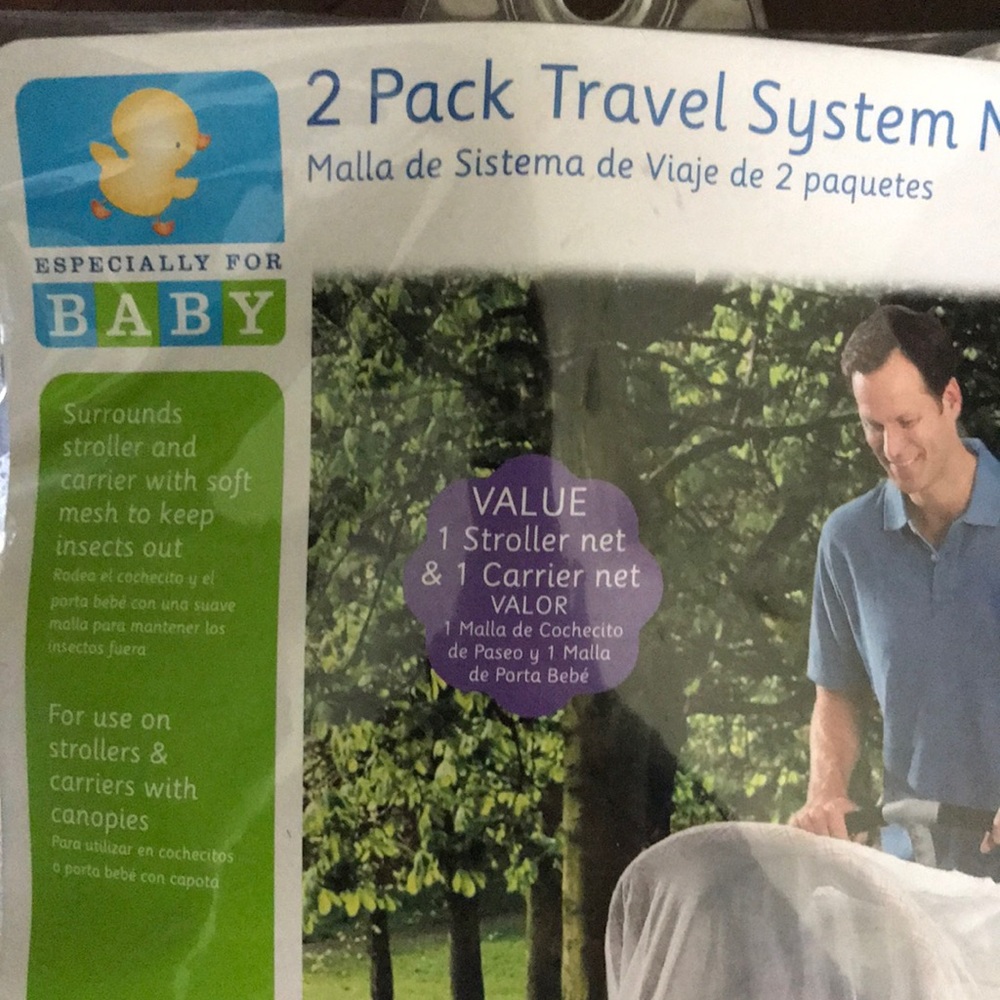 3 Pack Travel System Netting - Picture 2 of 5